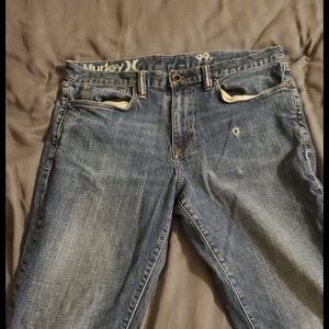 Mens Hurley relaxed fit jeans